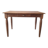 Oak farmhouse table in country style