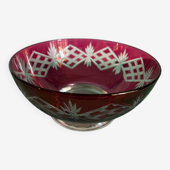 Glass bowl / salad bowl