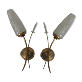 Pair of wall lamps1960