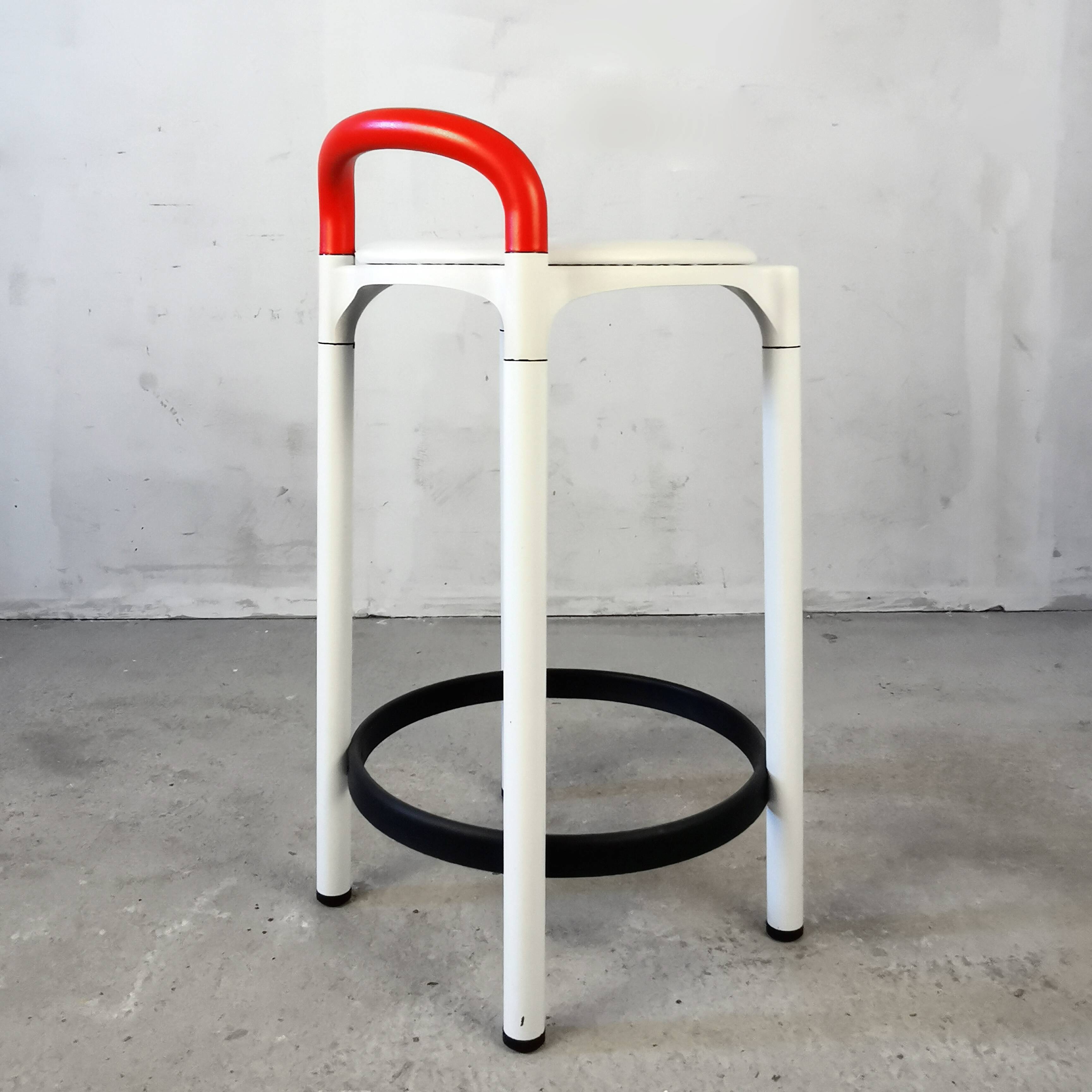 High tabouret "4823" by Anna Castelli Ferrieri, Kartell, 1986