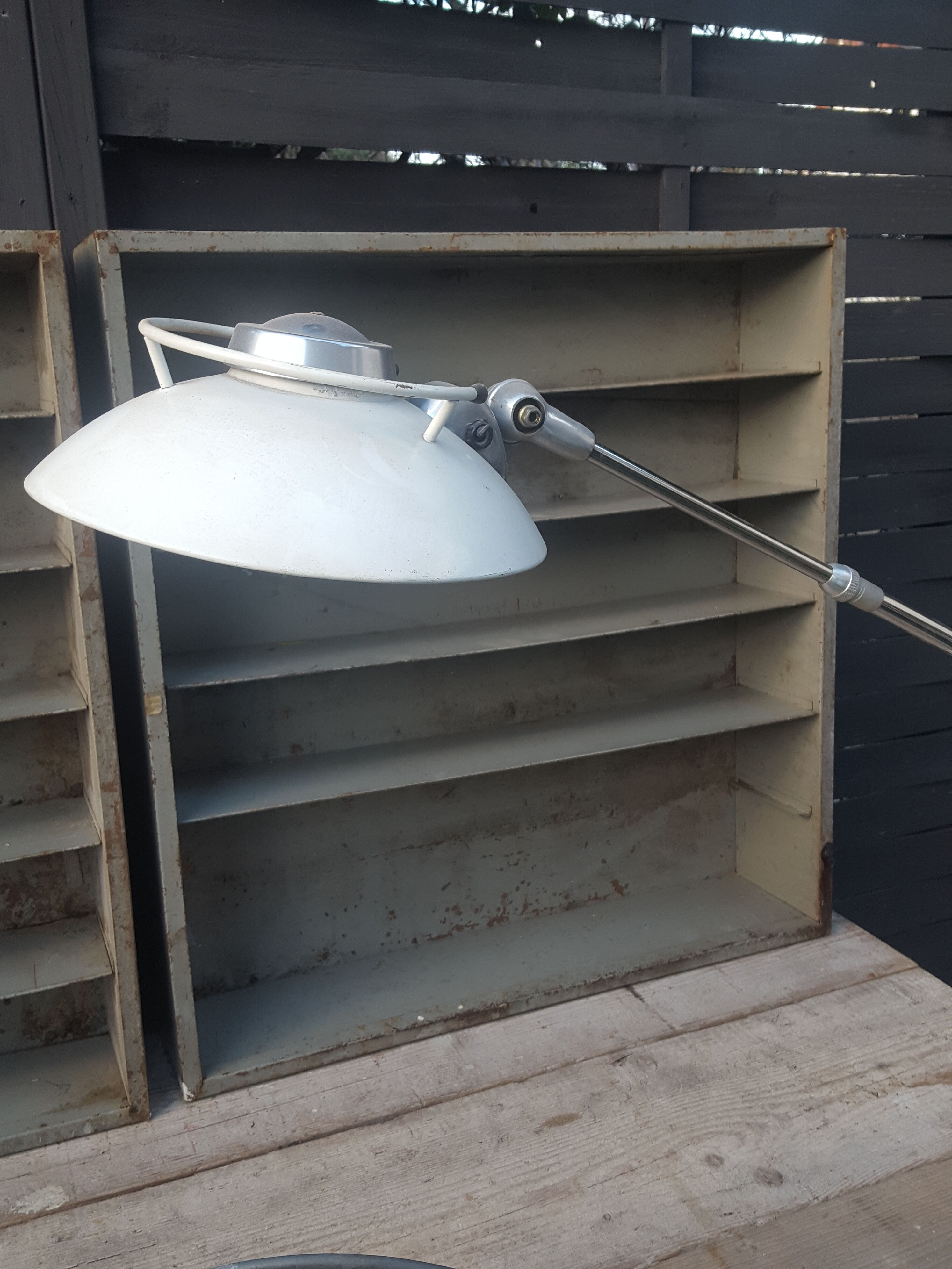 5 industrial shelves