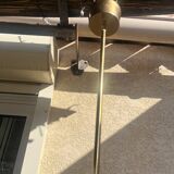 70s Space Age style gold chandelier