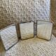 Mirror Barber vintage triptych 1960