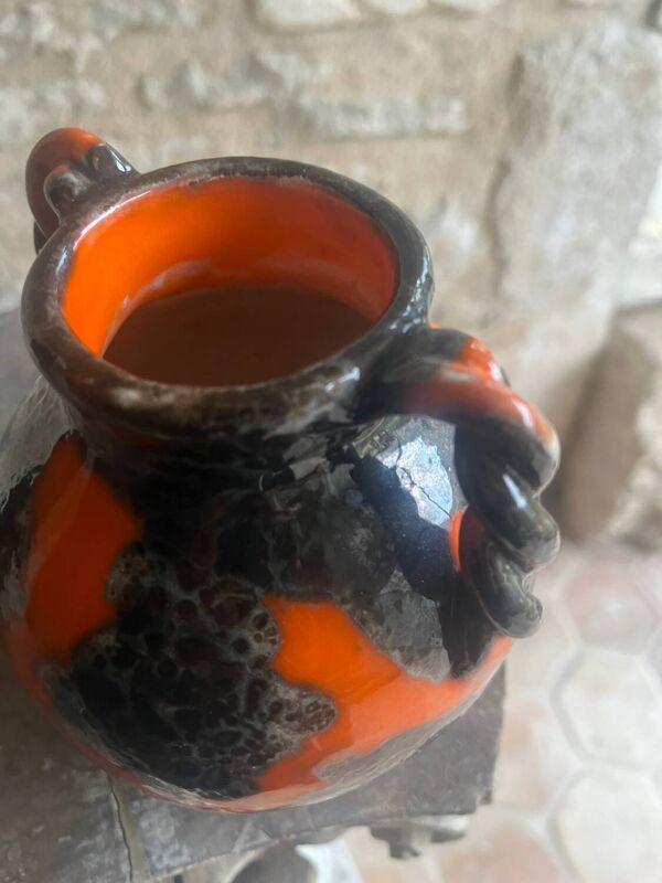 Massier Jérôme. Vallauris. Vase 1950’s H 14.5 cm