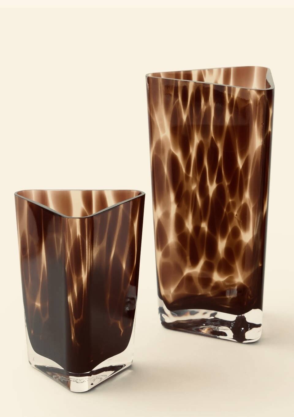 Small glass vase