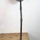 Lampe de table d'atelier en émail gris industriel de Siemens, années 1950