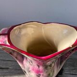 Art Deco pink ceramic vase