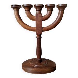 Chandelier en bois décoration