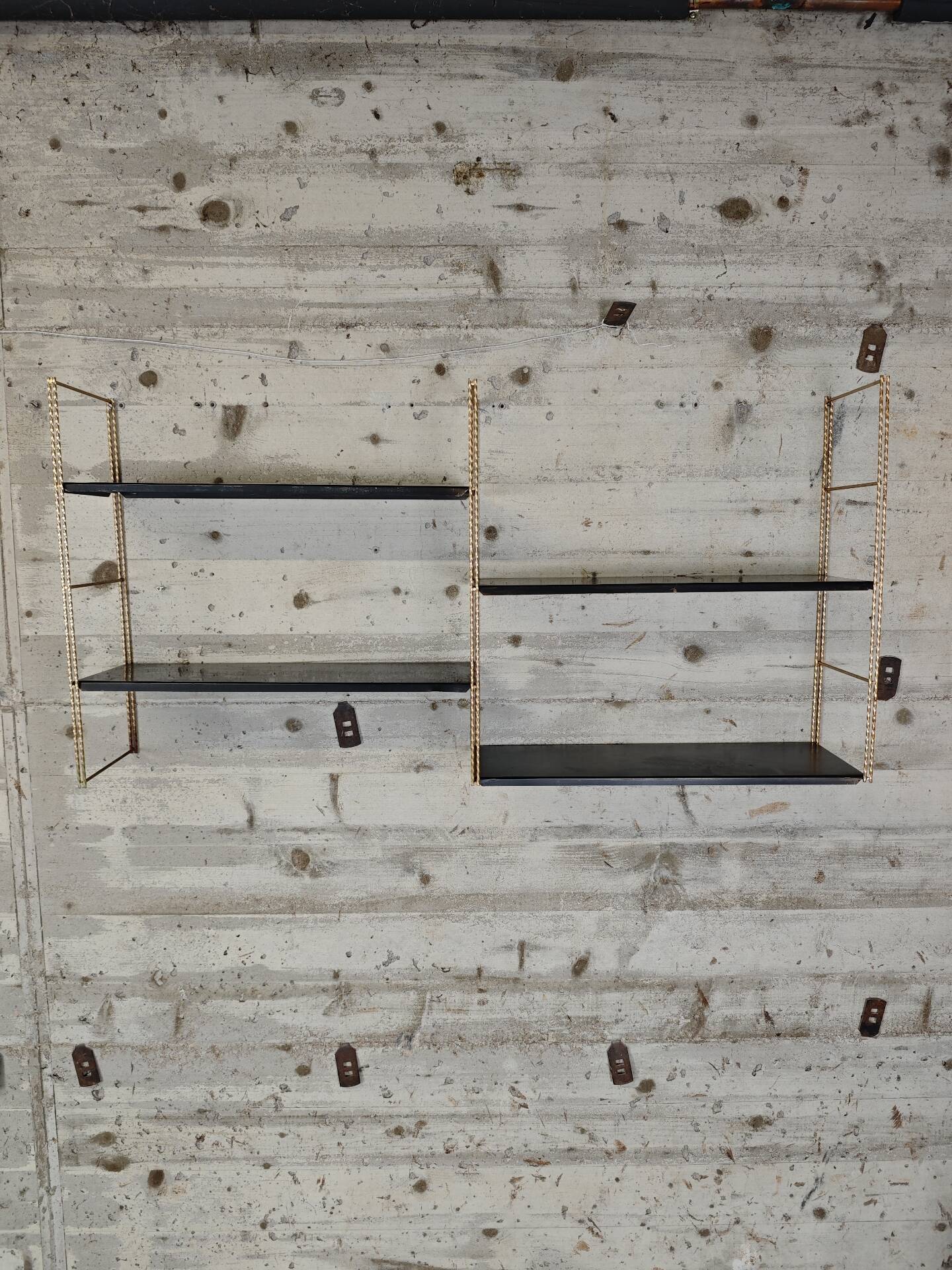 Vintage wall shelf