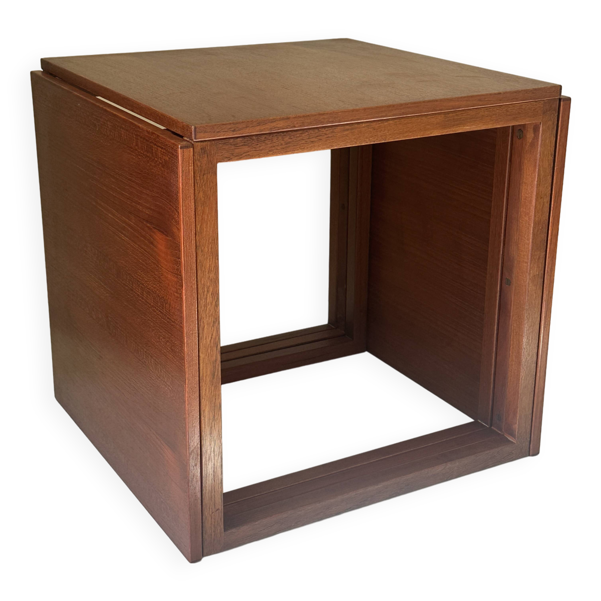 Tables encastrables teck kai kristiansen design années 60