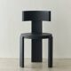 Spina chair in black wood