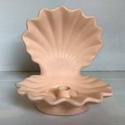Bougeoir coquille Saint-Jacques