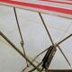 Folding vintage stool