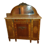 Precious wood art deco vessel