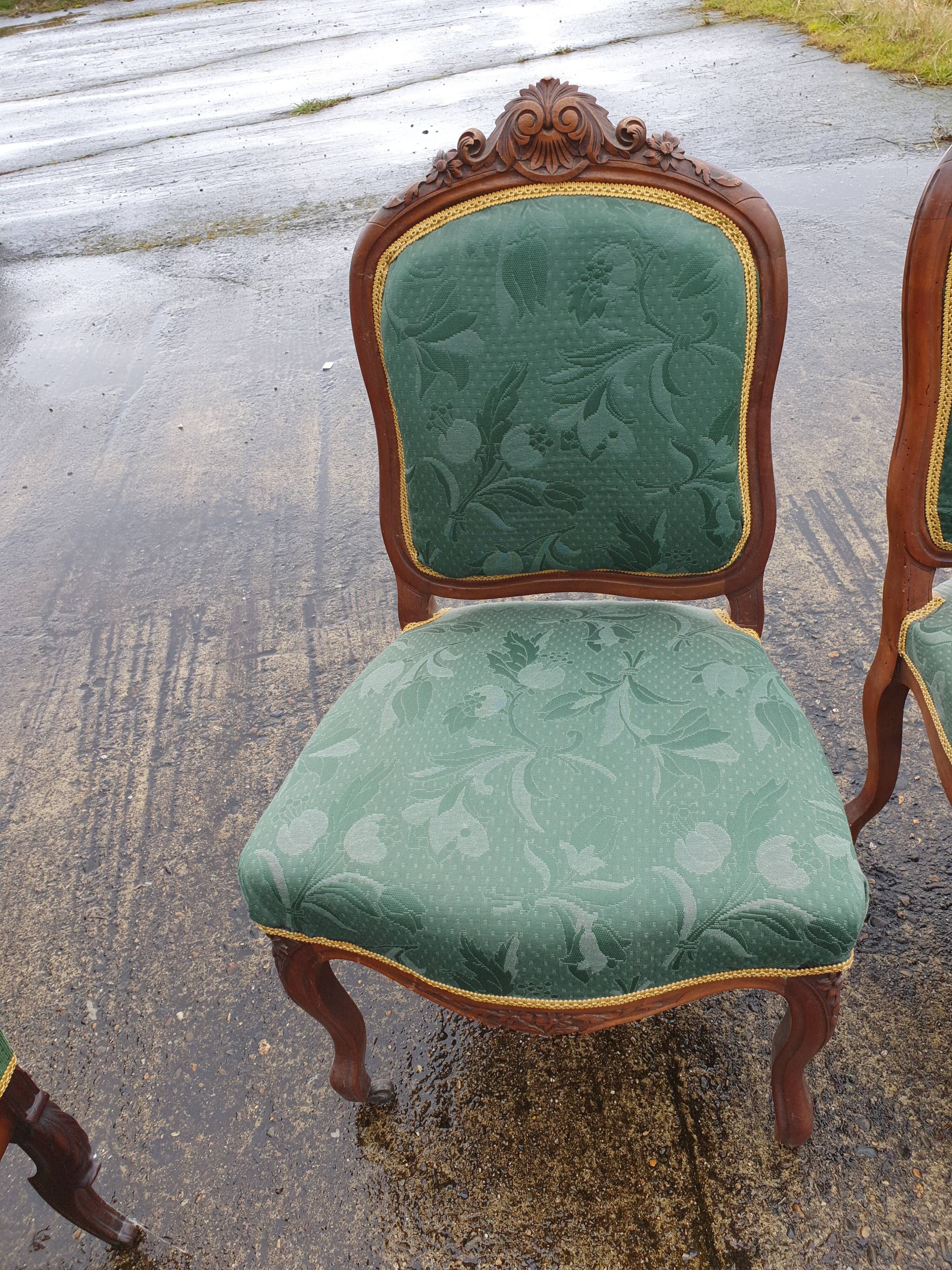 Pair of chairs style Louis XV