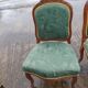 Paires de chaises style Louis XV