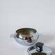 Small sugar bowl / stainless steel box Design 1970