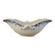 K&G Lunéville blue and white ironstone sauceboat