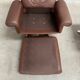 De Sede DS31 lounge chair with ottoman, Switzerland 1970s