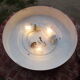 Pair of bubble glass ceiling lights by Staff 1960-70