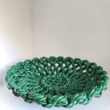Woven ceramic basket Vallauris