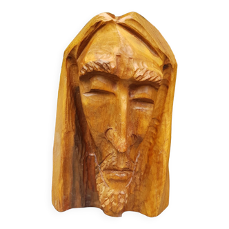 Religious wooden sculpture