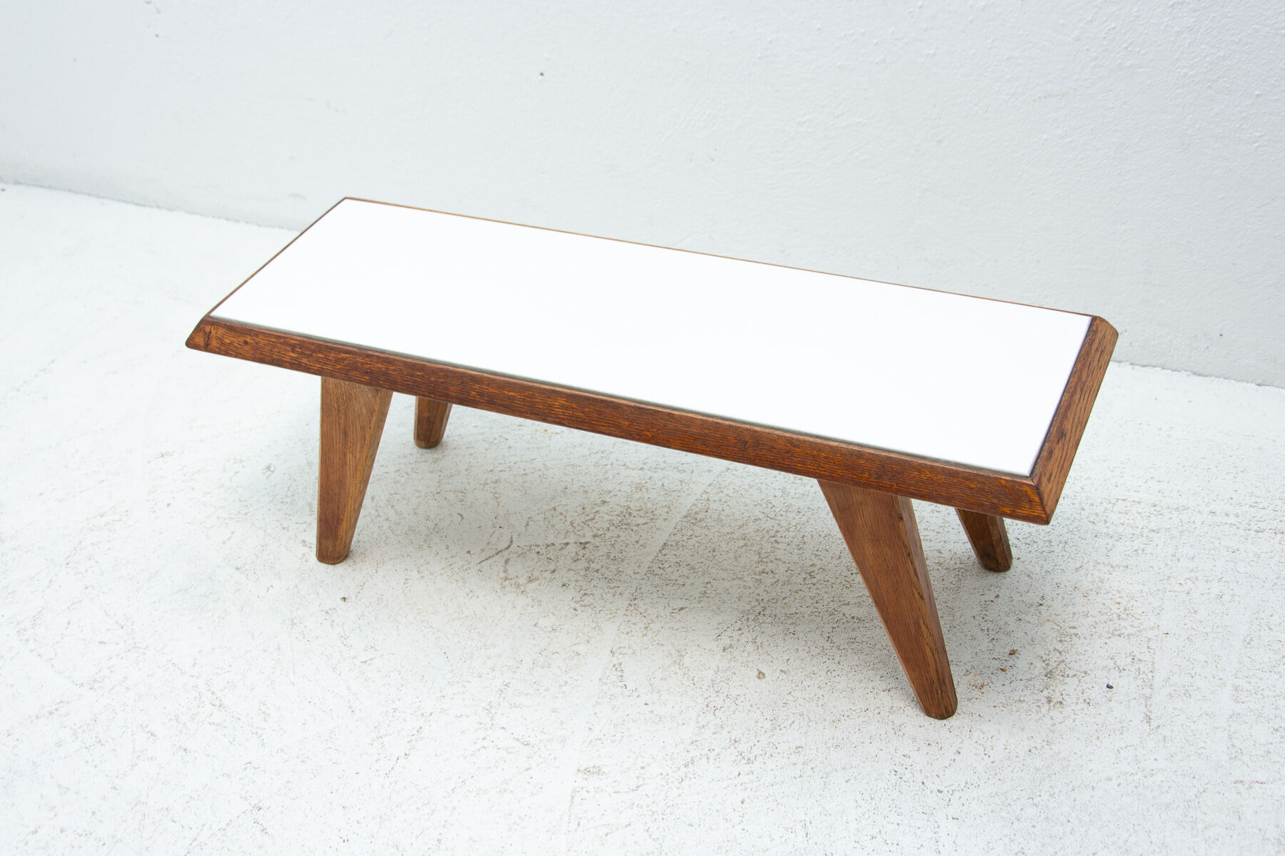 Vintage wooden flower stand, 1970’s, Czechoslovakia