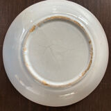 Old earthenware soup plate