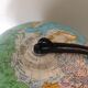 Girard Barrère cardboard globe with tripod foot /vintage 50-60s