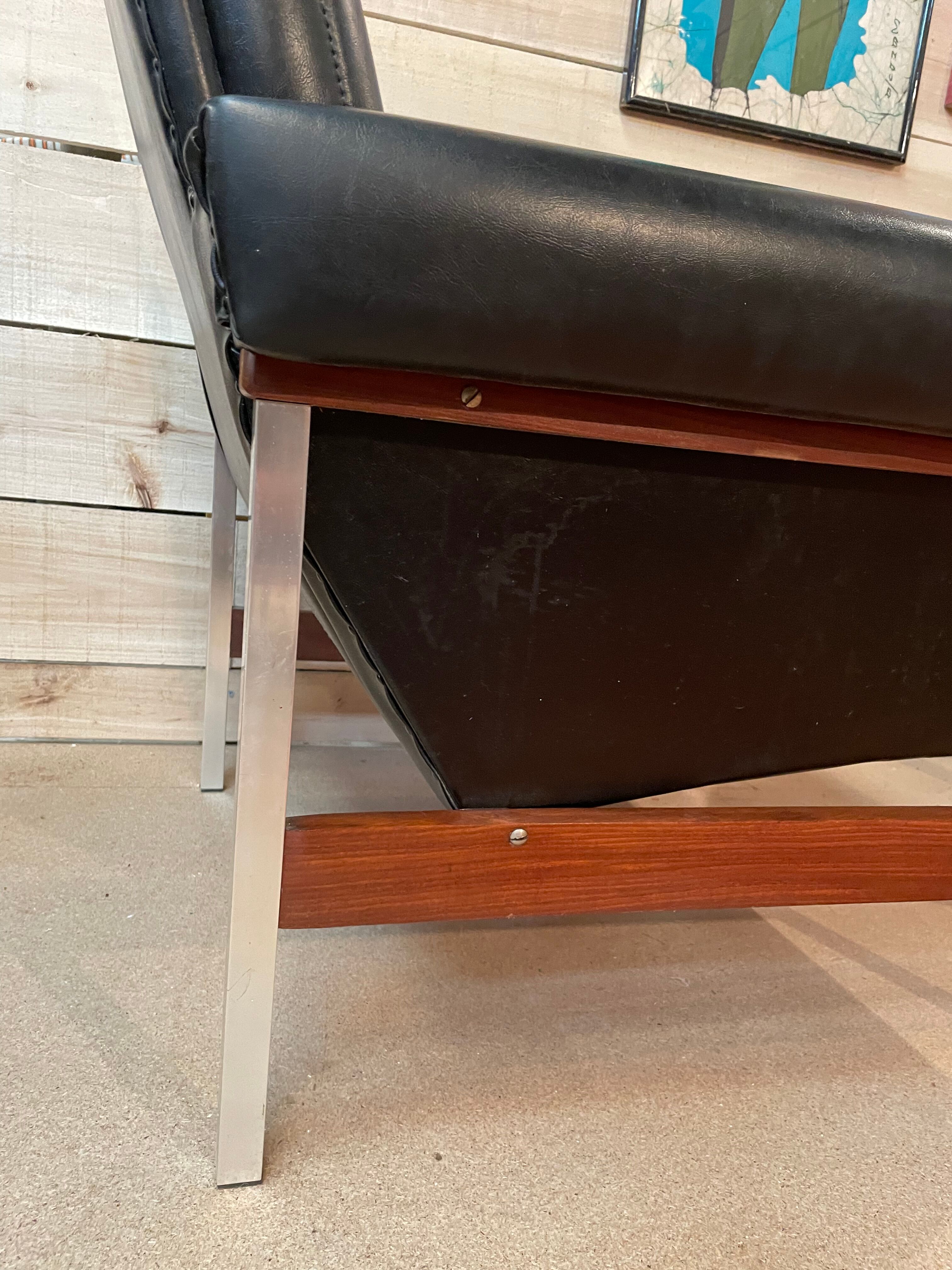 Paire fauteuils vintage design 50/60
