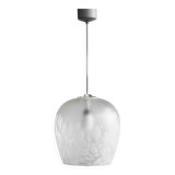 Lampe suspendue en verre tchécoslovaque, années 1970