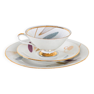 Tasse en porcelaine, design allemand, années 1960, fabricant : Hertel Jacob