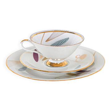 Tasse en porcelaine, design allemand, années 1960, fabricant : Hertel Jacob