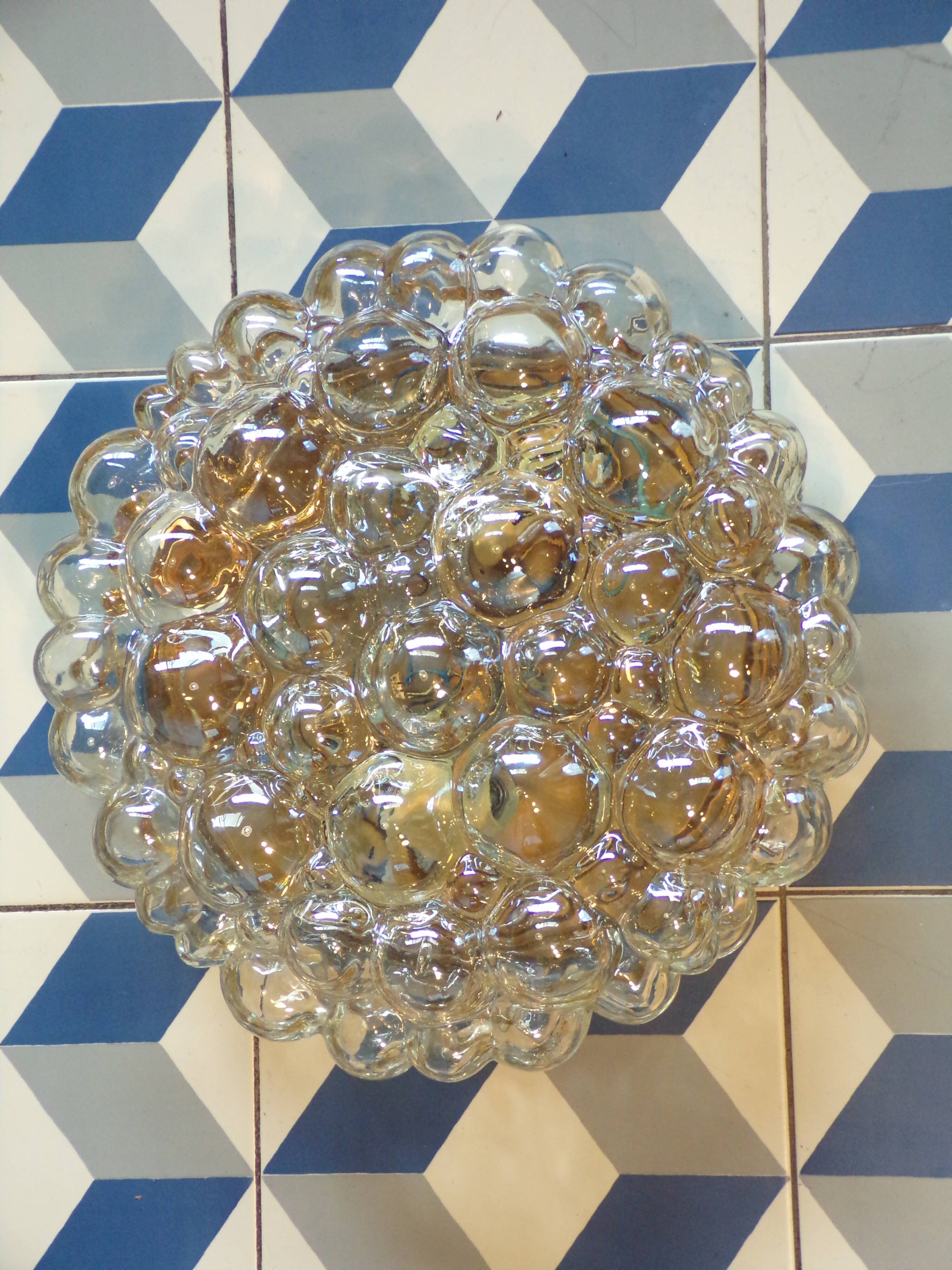 Bubble wall lamp by Helena Tynell for Limburg