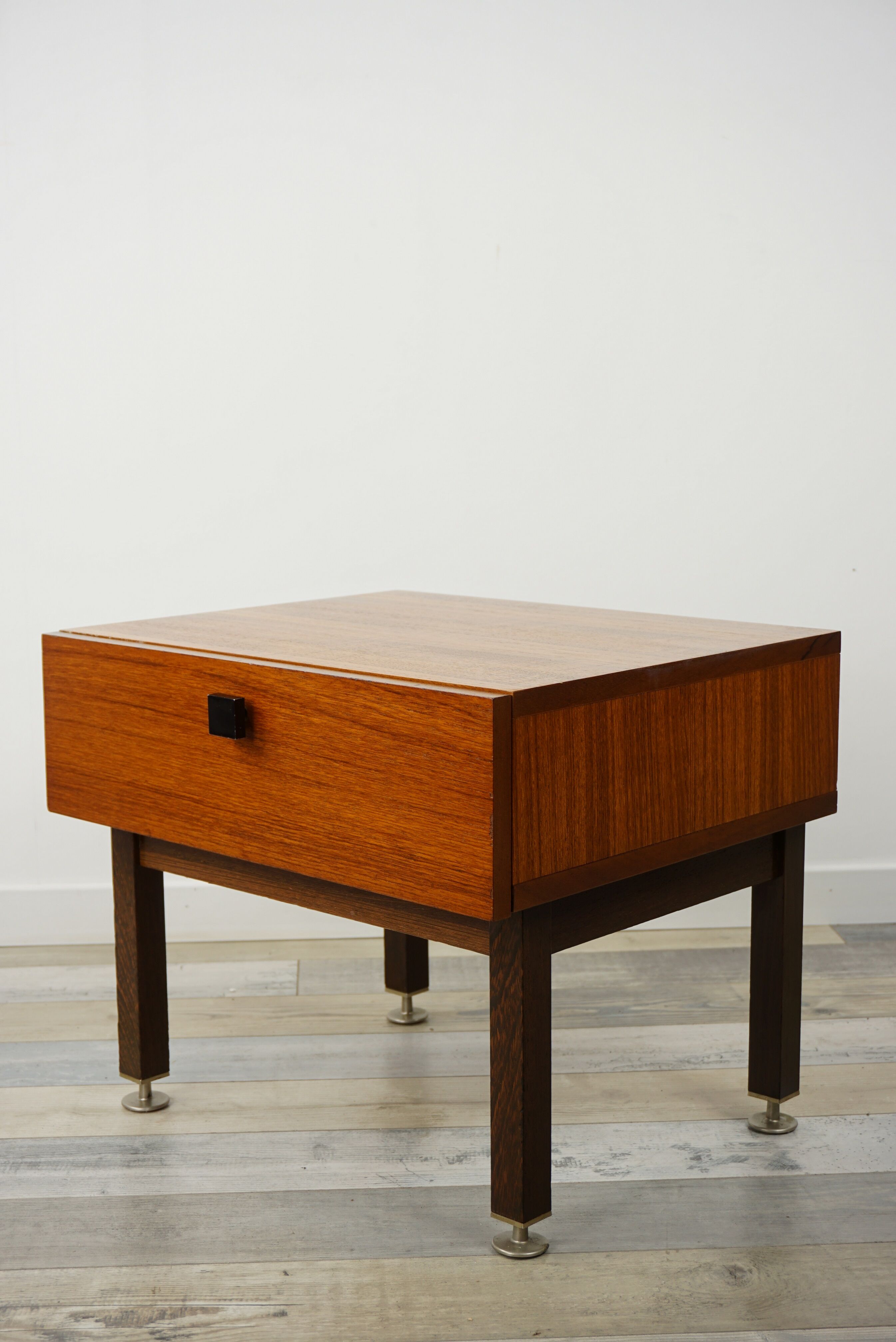 Teak night table 50s - 60s by CombinEurop