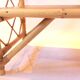 Vintage rattan shelf