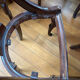 8 solid mahogany chairs