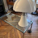 Large white pipistrello lamp for martinelli luce