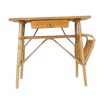 Bureau en rotin