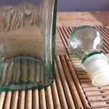 Carafe en verre verte