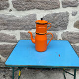 Enamelled coffee maker