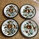 Set of 4 Argenteuil Boch Frères dinner plates