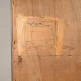 Italian teak bookcase