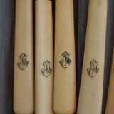 Set of 6 knives with monograms