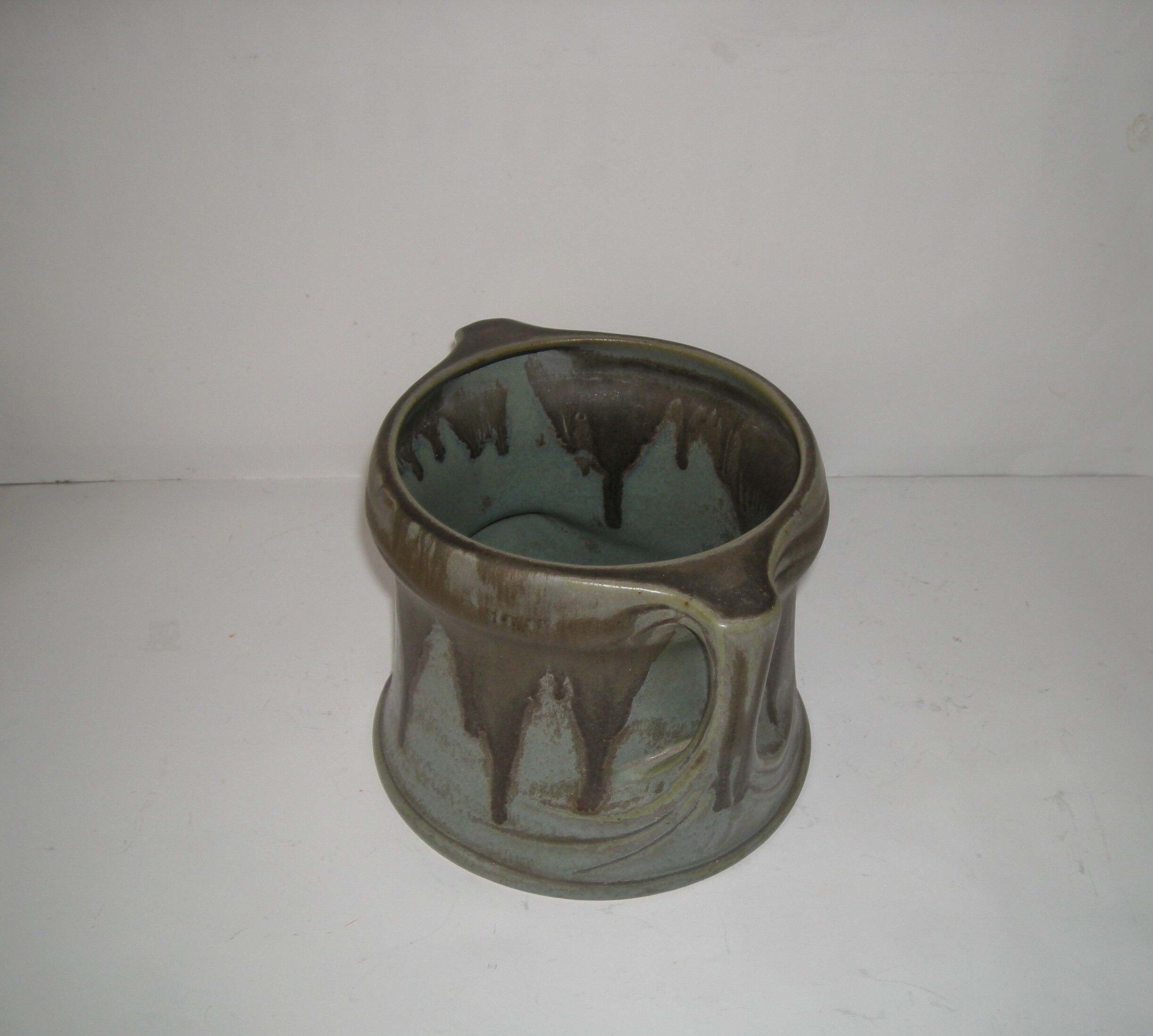 Art Nouveau ceramic pot - Denbac Vierzon