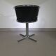 3 x mid-century tube frame chairs (swivel) corduroy upholstery