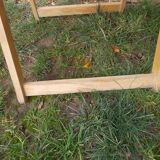 Wooden folding chair