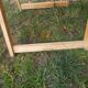 Wooden folding chair