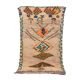 Vintage Moroccan Rug 148 x 260 cm - Tribal Moroccan rug - Berber Wool Rug