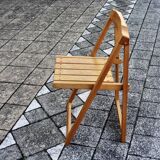 Vintage  pine folding chair